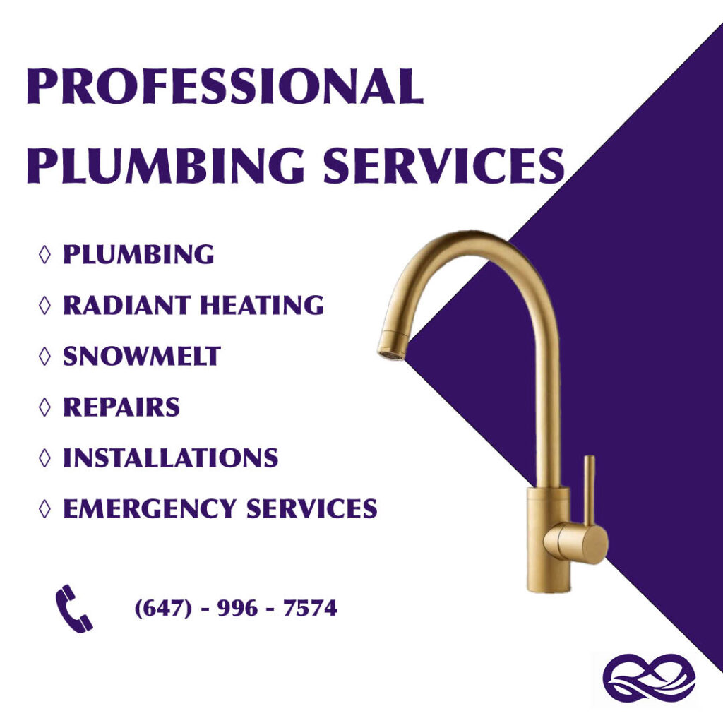 professional plumbing services in toronto, gta